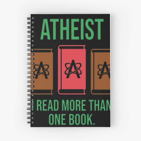 Item preview, Atheist I read more than one book. designed and sold by dellonszpakw.