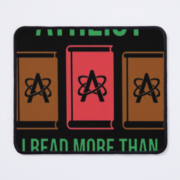 Item preview, Atheist I read more than one book. designed and sold by dellonszpakw.