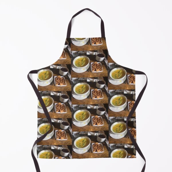 Item preview, Egg Drop Soup with Crispy Wonton Strips Art Print designed and sold by KaleChub.