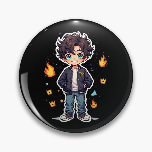 Item preview, Flame Crown Chibi Boy designed and sold by Radhestore.