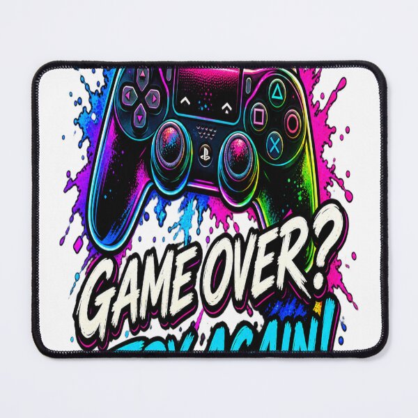 Item preview, Neon Game Over Try Again designed and sold by FABIOLA1970.