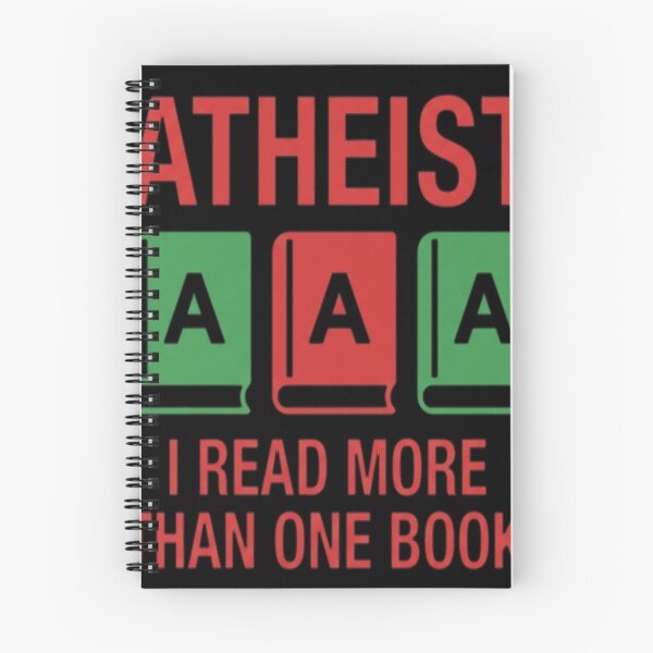 Item preview, Atheist I read more than one book. designed and sold by dellonszpakw.