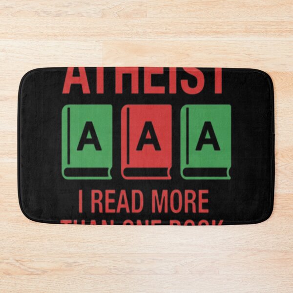 Item preview, Atheist I read more than one book. designed and sold by dellonszpakw.