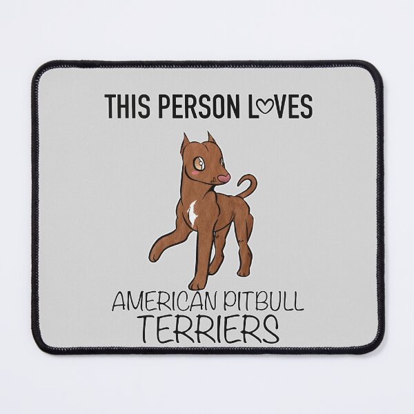 Item preview, This Person Loves AMERICAN PIT BULL TERRIERS (Cropped) designed and sold by Sparklepupfaeri.