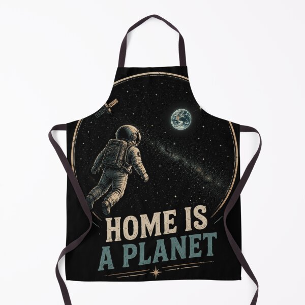 Item preview, Home Is A Planet - Astronaut Earth Space Aesthetic Design designed and sold by AstroPal28.