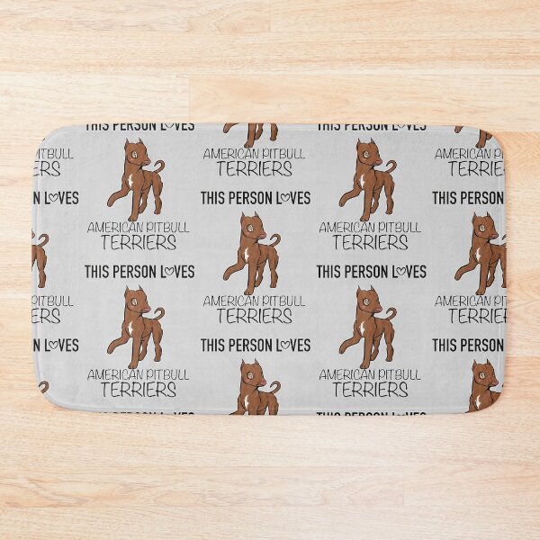 Item preview, This Person Loves AMERICAN PIT BULL TERRIERS (Cropped) designed and sold by Sparklepupfaeri.