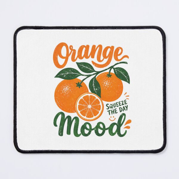 Item preview, Orange Mood - Squeeze the Day designed and sold by Side Quest Co..