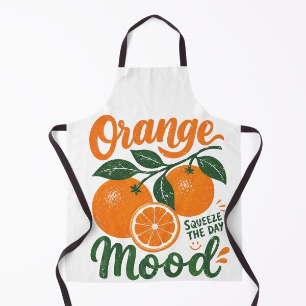Item preview, Orange Mood - Squeeze the Day designed and sold by Side Quest Co..