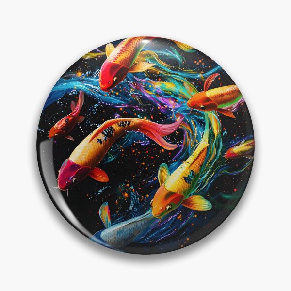 Item preview, 3d Render Of Colorful Koi Fish, Deep designed and sold by Checho30.