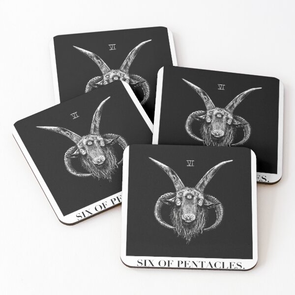 Item preview, Six of Pentacles designed and sold by JennDaddi.