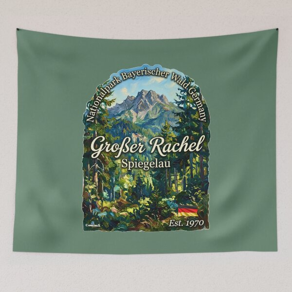 Item preview, Großer Rachel Monet National Park Art designed and sold by EvergreenPark - Tee Studio.