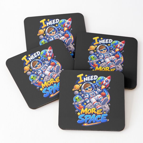 Item preview, Kids Boys I Need More Space designed and sold by Genius Geek.