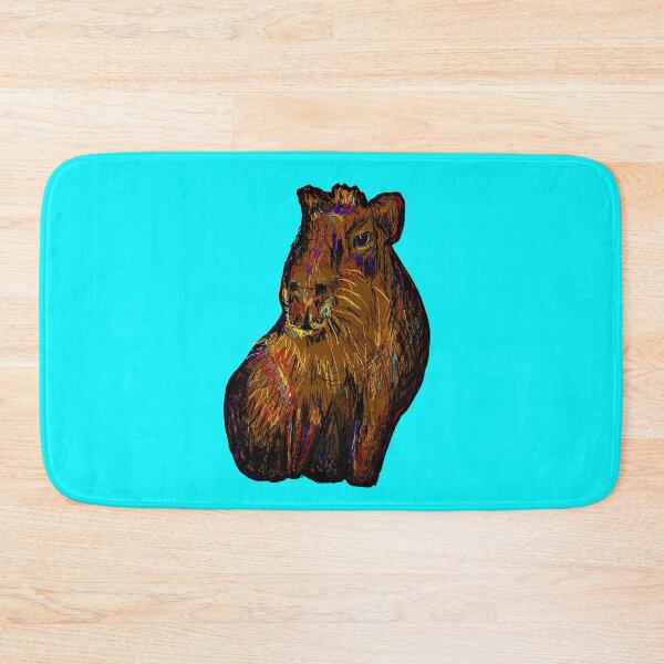 Item preview, The capybara at the local zoo designed and sold by SHARON NAKAR.