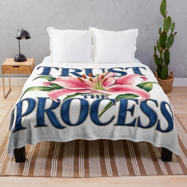 Item preview, Trust the Floral Process designed and sold by Side Quest Co..