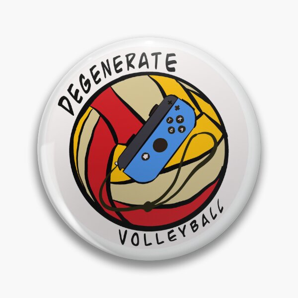 Item preview, Video game volleyball  designed and sold by HalftoneBug.