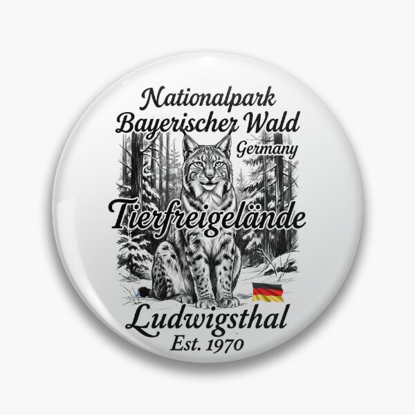 Item preview, Eurasian Lynx Bayerischer Wald designed and sold by EvergreenPark - Tee Studio.