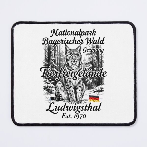 Item preview, Eurasian Lynx Bayerischer Wald designed and sold by EvergreenPark - Tee Studio.