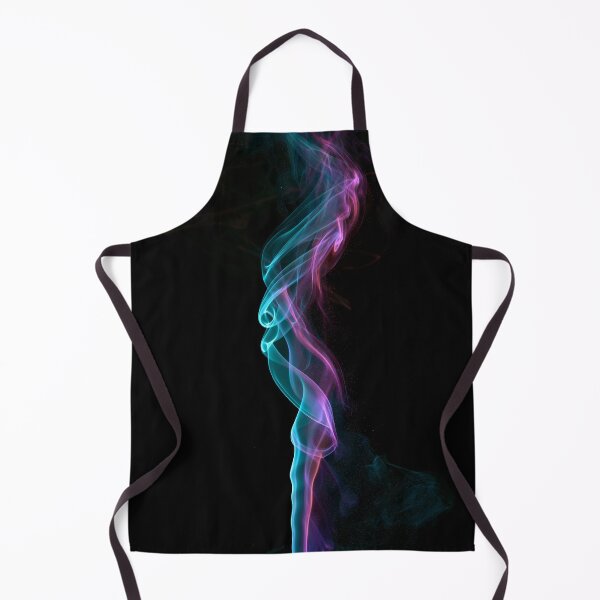 Item preview, Abstract Art Glowing Cyan Magenta Smoke Ribbon designed and sold by FrostyFrisby.