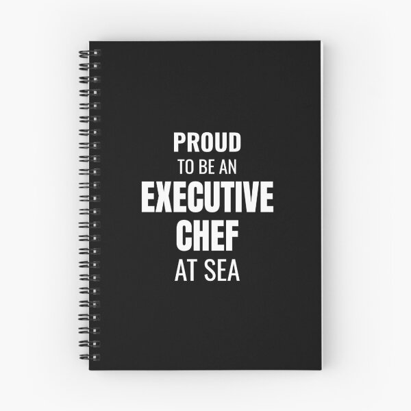 Item preview, Proud to be an Executive Chef at Sea (White) designed and sold by ShipCrewNation.