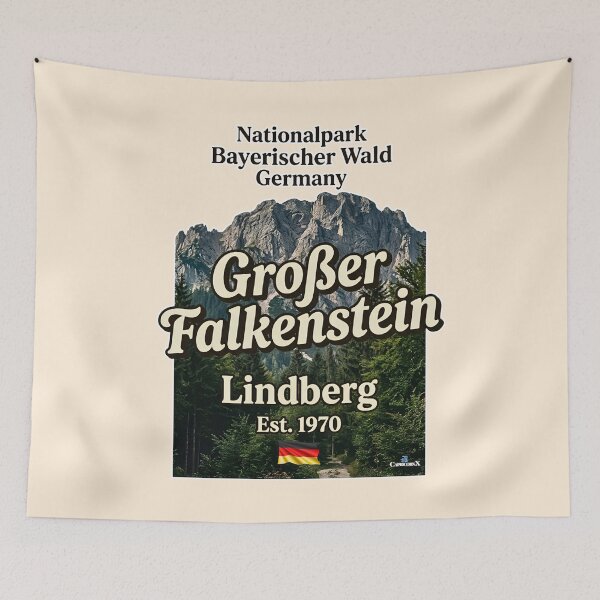 Item preview, Grosser Falkenstein Vintage Forest designed and sold by EvergreenPark - Tee Studio.