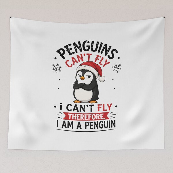Item preview,  Funny Christmas Penguin designed and sold by StudioAyinla.