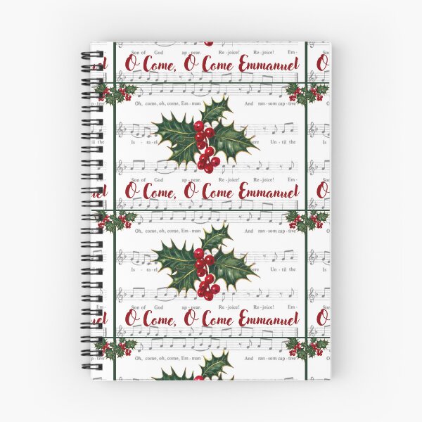 Item preview, O Come O Come Emmanuel (Christmas Carol) designed and sold by stella literarium.