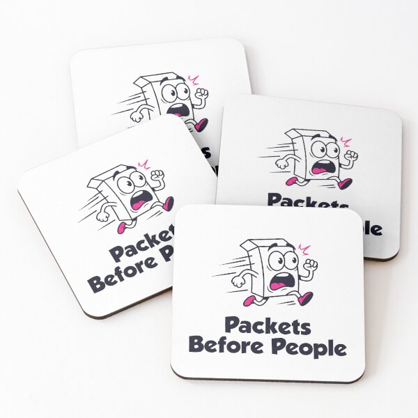 Item preview, Packets Before People designed and sold by Brain Fog Lab.