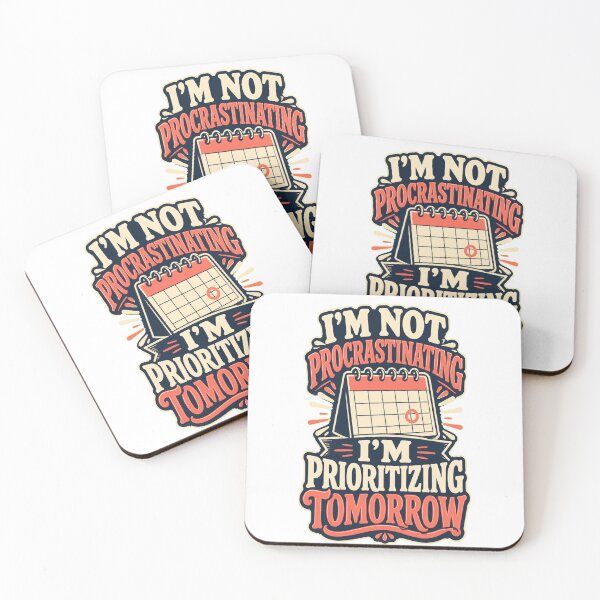 Item preview, I'm Not Procrastinating I'm Prioritizing Tomorrow designed and sold by good-graffity.