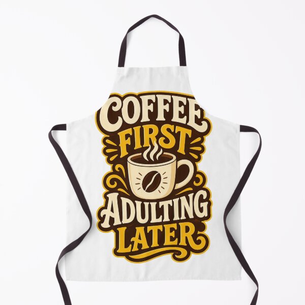 Item preview, Coffee First Adulting Later designed and sold by good-graffity.