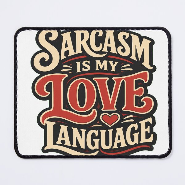 Item preview, Sarcasm Is My Love Language designed and sold by good-graffity.