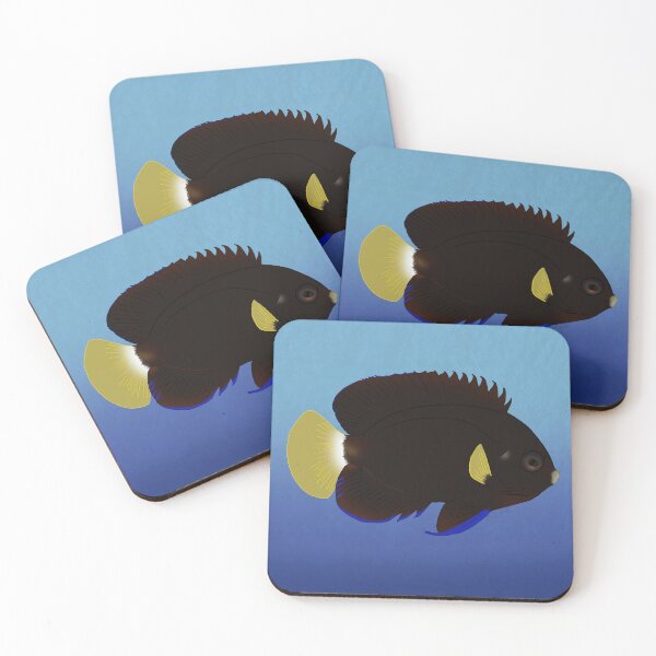 Item preview, Pygmy Yellowtail Angelfish designed and sold by Copperbora.