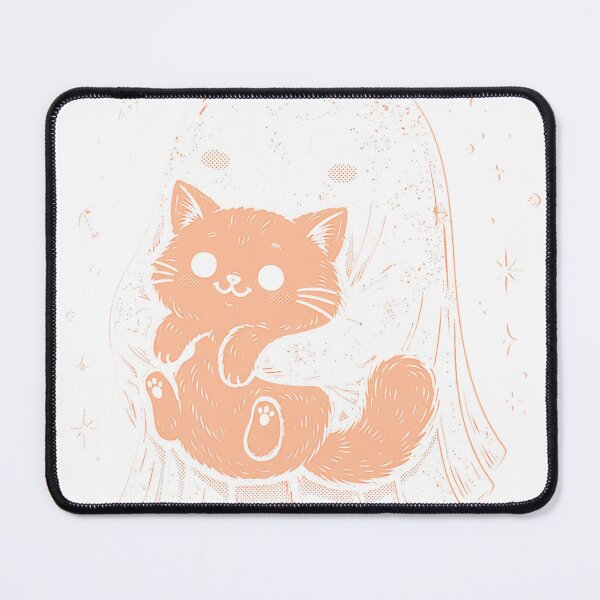 Item preview, Ghost Hugging orange Cat - Wholesome Spooky Bestie Gift designed and sold by puurfectcat.