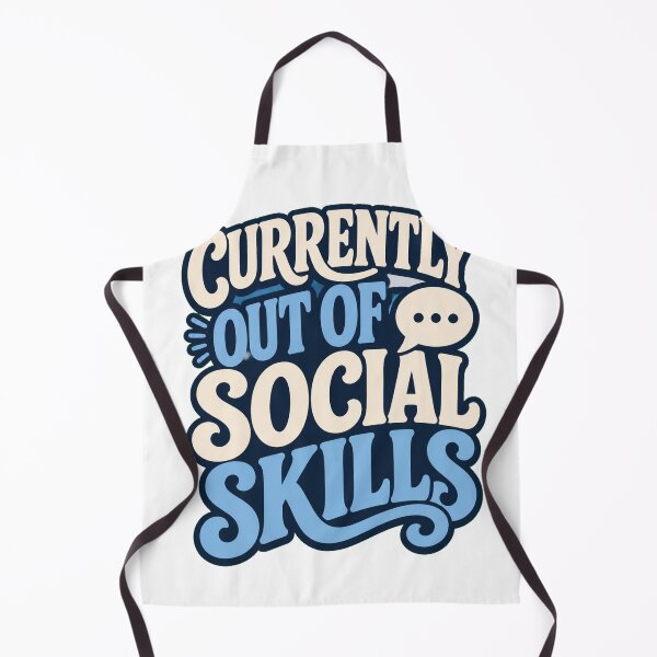 Item preview, Currently Out of Social Skills designed and sold by good-graffity.