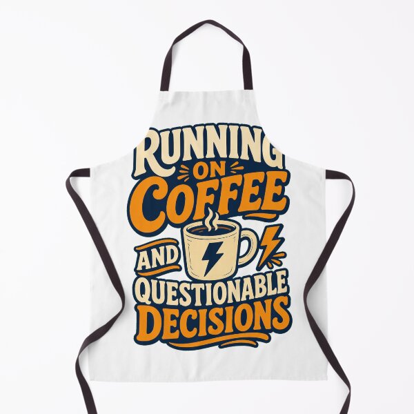 Item preview, Running on Coffee and Questionable Decisions designed and sold by good-graffity.