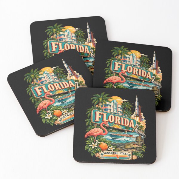 Item preview, Vintage Florida Tattoo Style Sunshine State Illustration Graphic designed and sold by CG Studio.