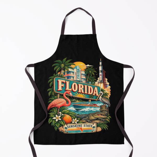 Item preview, Vintage Florida Tattoo Style Sunshine State Illustration Graphic designed and sold by CG Studio.