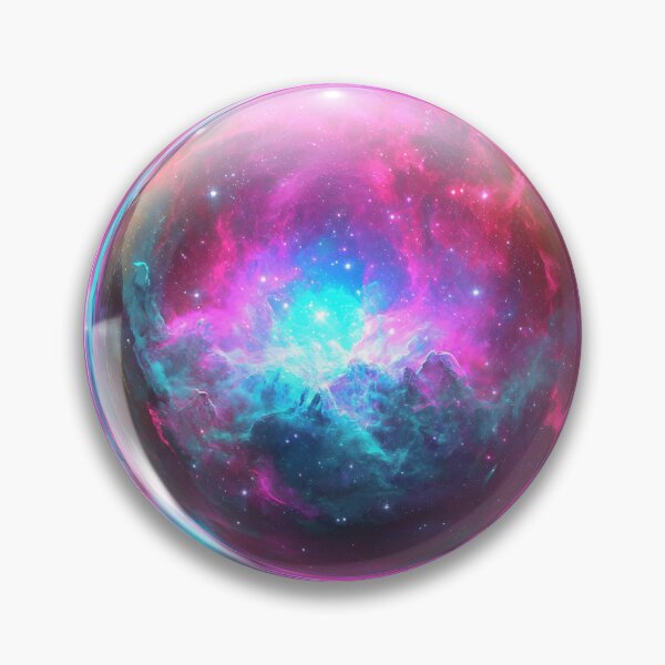 Item preview, 3d Render Of Crystal Ball Galaxy, Vibrant designed and sold by Checho30.