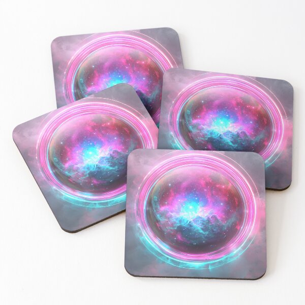 Item preview, 3d Render Of Crystal Ball Galaxy, Vibrant designed and sold by Checho30.