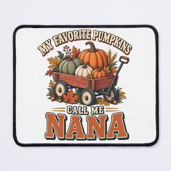 Item preview, My Favorite Pumpkins Call Me Nana Funny Halloween Nana T-Shirt, Grandma Halloween Gift, Pumpkin Nana Graphic Tee designed and sold by OUICHA.