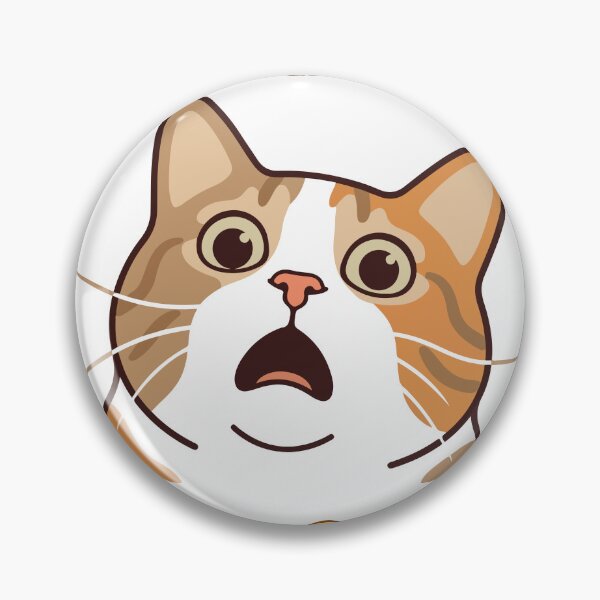 Item preview, Orange Cat FlabberGasted designed and sold by CursedButCute1.