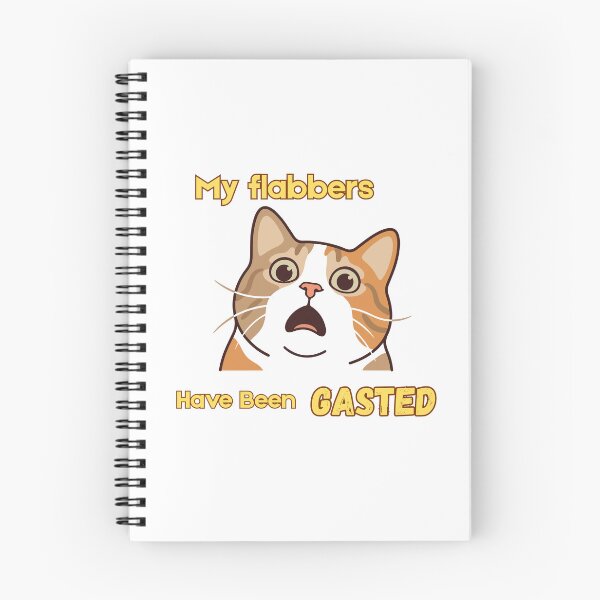 Item preview, Orange Cat FlabberGasted designed and sold by CursedButCute1.