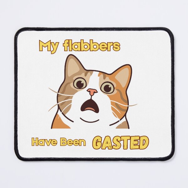 Item preview, Orange Cat FlabberGasted designed and sold by CursedButCute1.