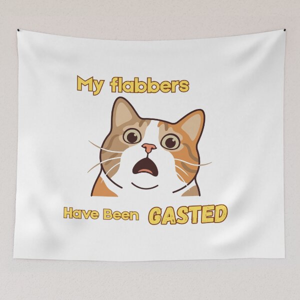 Item preview, Orange Cat FlabberGasted designed and sold by CursedButCute1.