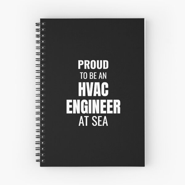 Item preview, Proud to be an HVAC Engineer at Sea (White) designed and sold by ShipCrewNation.