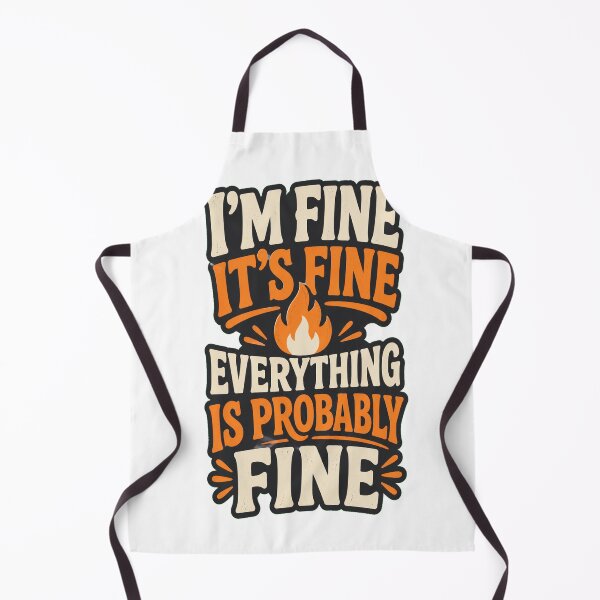 Item preview, I'm Fine It's Fine Everything Is Probably Fine designed and sold by good-graffity.