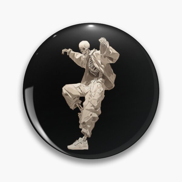 Item preview, Dancing Skeleton Streetwear Graphic - Anime Hip Hop Street Dance Skeleton Illustration designed and sold by GrimNest.