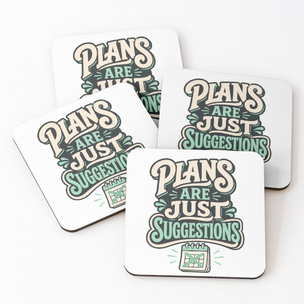 Item preview, Plans Are Just Suggestions designed and sold by good-graffity.