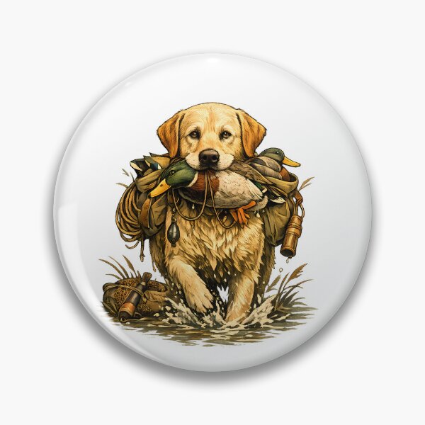 Item preview, Labrador retrieving duck lures designed and sold by Daily Quirk.