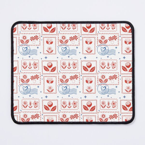 Item preview, Retro Flower Postage Stamp Collection designed and sold by Reicrea.