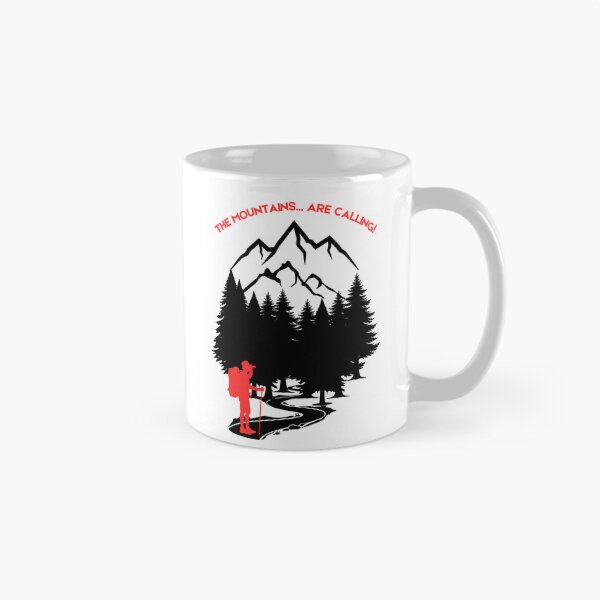 Item preview, The Mountain Are Calling - Hiking Adventure designed and sold by SteCreator.